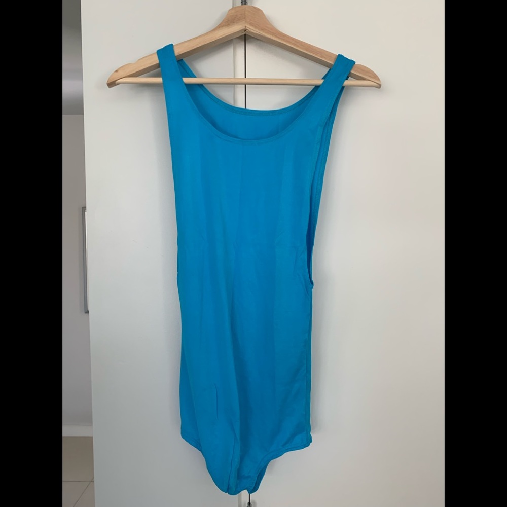 Sculpted BodySuit X085 - Aqua*